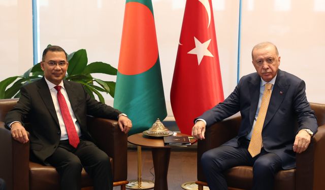 Cumhurbaşkanı Erdoğan, New York’ta Bangladeş Başbakanı Rahman ile görüştü