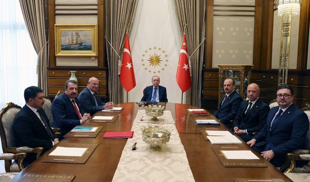 Cumhurbaşkanı Erdoğan, Ankara Valisi Canbolat’ı kabul etti