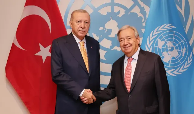 Erdoğan’dan Guterres’e Gazze mesajı: İki devletli çözüm zemini korunmalı