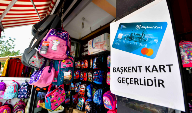 Ankara'da öğrencilere eğitim desteği! Başkent Kartlara 293,5 milyon TL yatırıldı