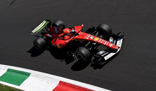 İtalya GP: Leclerc ilk antrenman seansını önde tamamladı