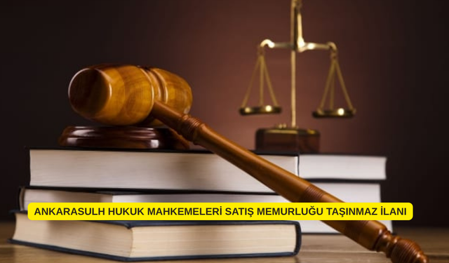 ANKARASULH HUKUK MAHKEMELERİ SATIŞ MEMURLUĞU TAŞINMAZ İLANI
