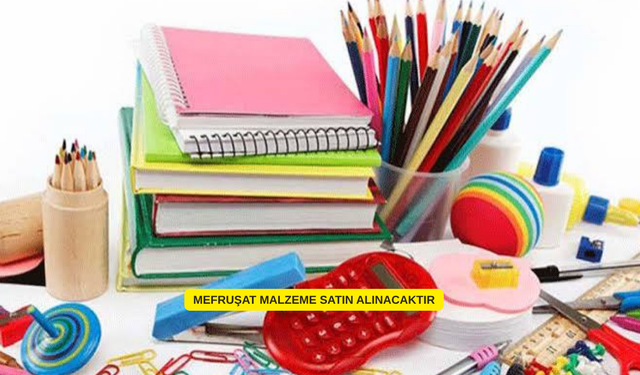 MEFRUŞAT MALZEME SATIN ALINACAKTIR