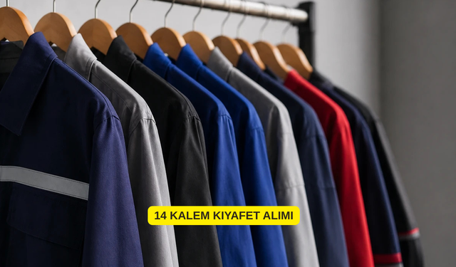 14 KALEM KIYAFET ALIMI