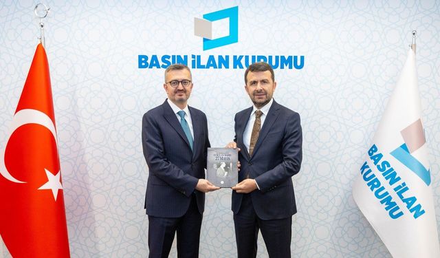 Burhanettin Duran'dan BİK'e ziyaret: Basın sektörünün geleceği masaya yatırıldı