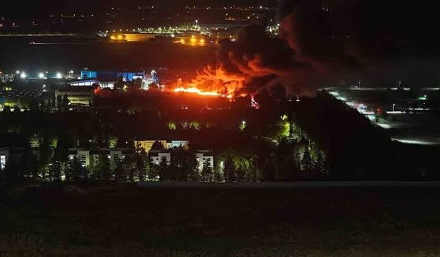 Eskişehir’de palet üretim tesisinde yangın: Milletvekili Hatipoğlu’ndan açıklama