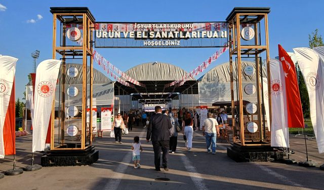 İşyurtları Ürün ve El Sanatları Fuarı Ankara’da açıldı