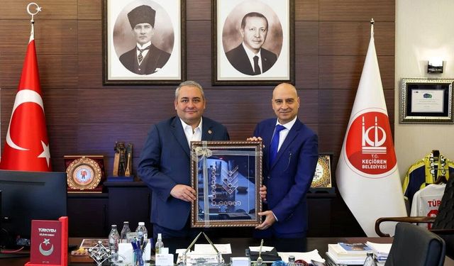 Keçiören Kent Konseyi’nden Başkan Özarslan’a ziyaret