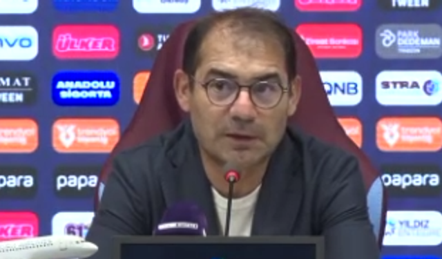 Trabzonspor maçı sonrası Metin Diyadin’den tepki: "Hakem maçı 10 dakikada bitirdi"
