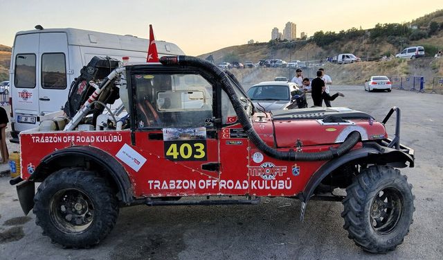 Ankara Offroad Yarışı nefes kesti