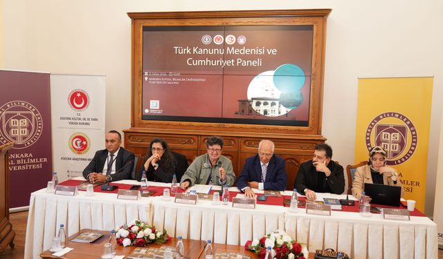 Türk Medeni Kanunu'nun 100. yılı Ankara'da akademik oturumlarla ele alındı