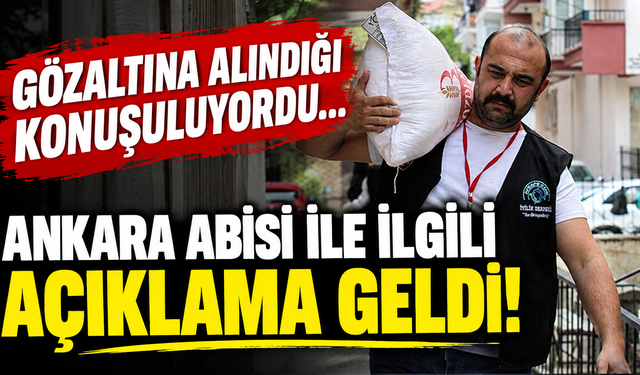 Gözaltına alındığı konuşuluyordu... Ankara Abisi ile ilgili açıklama geldi!