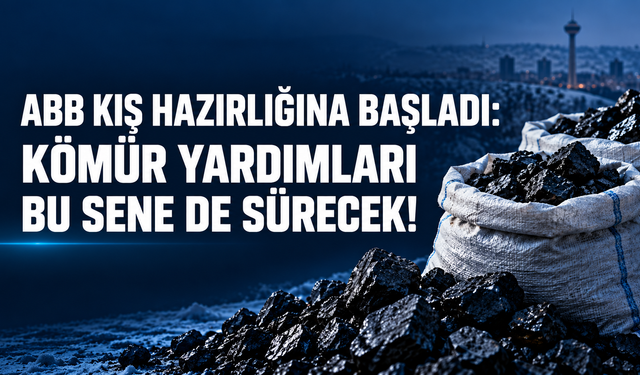 ABB kış hazırlığına başladı: Kömür yardımları bu sene de sürecek!