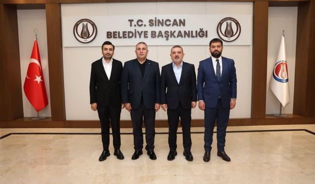 Ankara'da dikkat çeken iş birliği: Sincan Belediyesi Ankaragücü'ne sponsor oldu