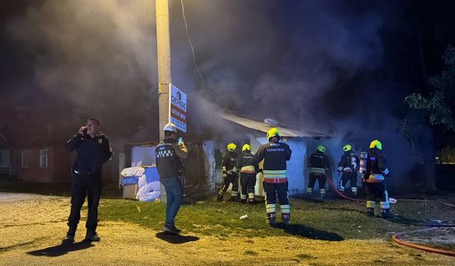 Sobayı yakmak isterken evi yaktı