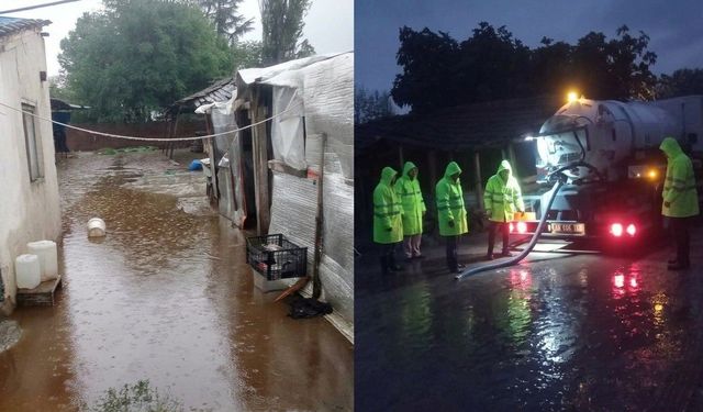 Bursa’da sağanak sonrası alarm! 445 ihbar geldi, yüzlerce olaya müdahale edildi