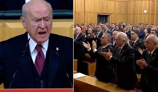 Bahçeli’den grup toplantısında sert sözler: 'Milliyetçiliği masalarda meze yapanlar…'