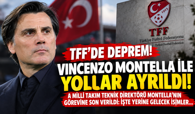 A Milli Takım Teknik Direktörü Montella'nın görevine son verildi: İşte Yerine gelecek isimler...