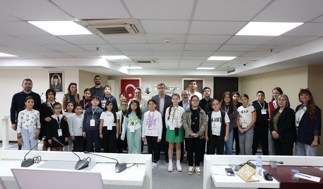 Çankaya'da çocukların günü! Belediye yönetimi de toplantıya katıldı