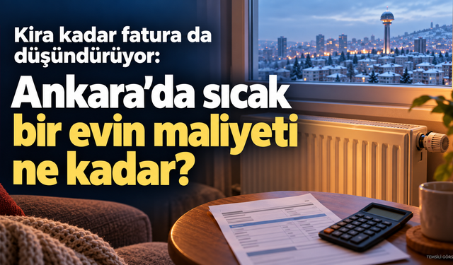 Kira kadar fatura da düşündürüyor: Ankara’da sıcak bir evin maliyeti ne kadar?