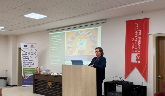 Ankara’da yaşlılar için sanat terapisi projesi: Doğa ve sanat bir araya geldi