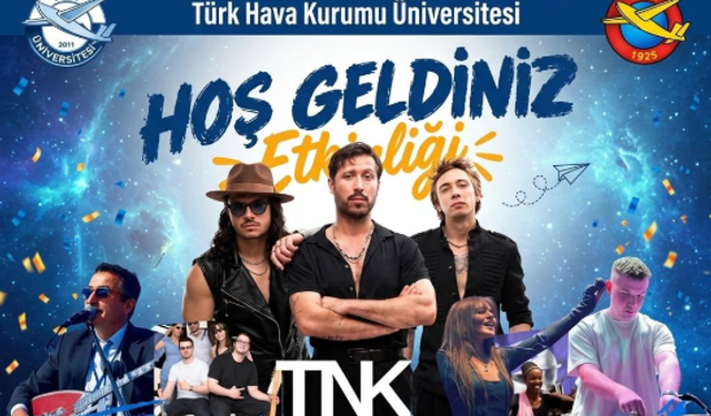 THK Üniversitesi'nde "Hoş Geldiniz Etkinliği": Ünlü müzik grubu TNK sahne alacak!