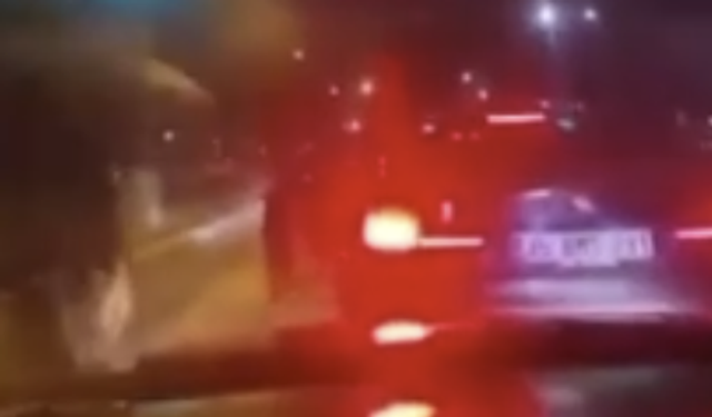Trafik magandaları dehşet saçtı! Araçta bebek olmasına rağmen tehdit ettiler
