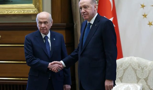 Cumhurbaşkanı Erdoğan ile Bahçeli arasında sürpriz görüşme!