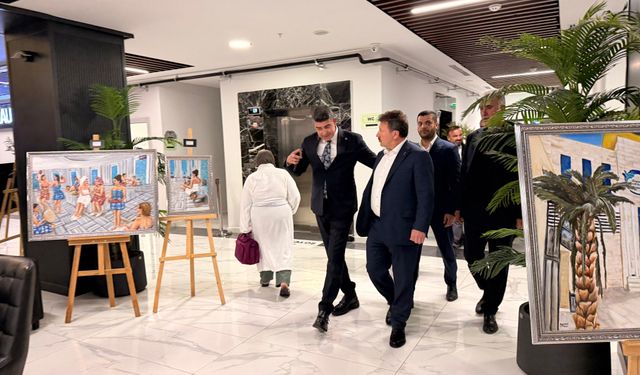 Haymana kaplıcaları TESK'in Ankaralı Başkanı Mehmet Yiğiner'i ağırladı