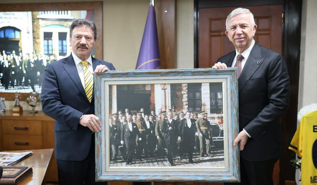 Mansur Yavaş ile TESK Başkanı Mehmet Yiğiner’in gündeminde Ankara esnafı vardı