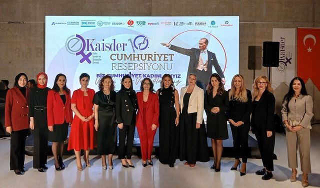KAİSDER’in 10. Cumhuriyet Resepsiyonu’na yoğun katılım
