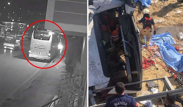 Manisa’da 11 kişinin öldüğü kazada iki şoför gözaltında: Kaplıca turuna çıkmışlardı