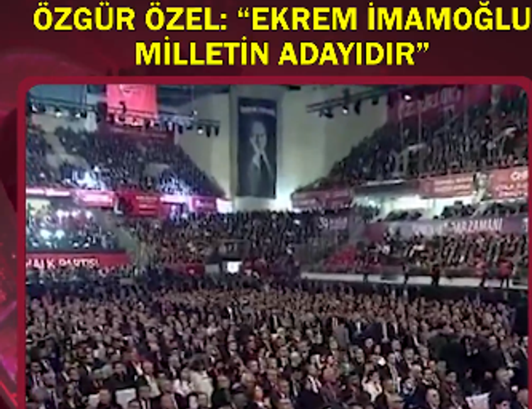 Özgür Özel’den net çıkış! 'İmamoğlu tek adayımızdır'