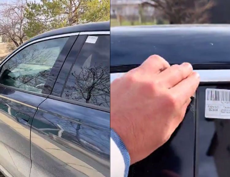 Ankara’da 3 günlük TOGG’u baştan sona çizdiler, sahibi isyan etti!