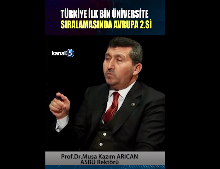 Türkiye ilk bin üniversite sıralamasında Avrupa 2.’si