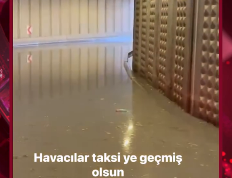 Ankara’da sağanak alarmı: Alt geçidi su bastı, vatandaşlar taksi üstünde kurtarılmayı bekledi