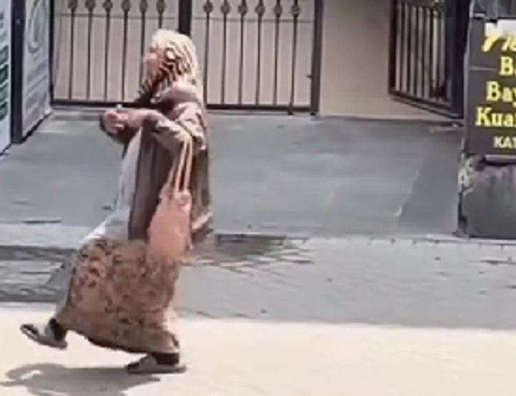 Ankara'daki "Hızlı Teyze" sosyal medyada viral oldu! Dans performansı büyük beğeni topladı