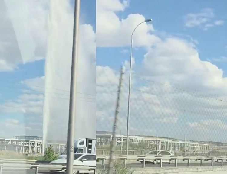 Çamlıdere - Ankara ana iletim hattında patlama!