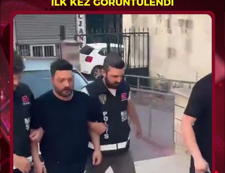 Oğuzhan Uğur'un emniyete getirildiği ilk görüntüler ortaya çıktı