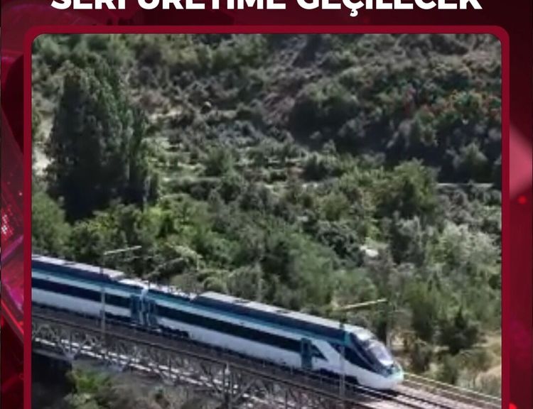 Milli Hızlı Tren’de ikinci setin üretimi başladı! Hedef iki yılda 14 set