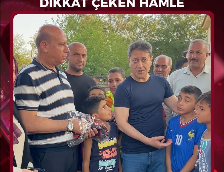 Fransa forması yerine Gaziantep FK forması: Ali Şahin’den köy ziyaretinde dikkat çeken hamle