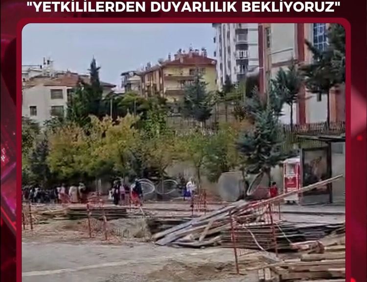 Keçiören’de yol tepkisi: “Mansur Yavaş’ın bunu görmesini istiyoruz”