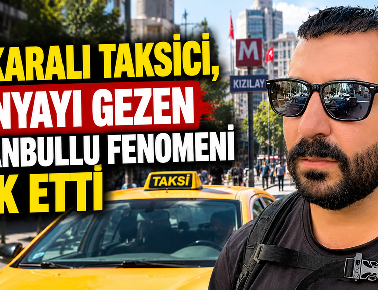 Ankara'nın taksicisi kısa mesafe demedi! Fenomen yaşadığı şaşkınlığı paylaştı