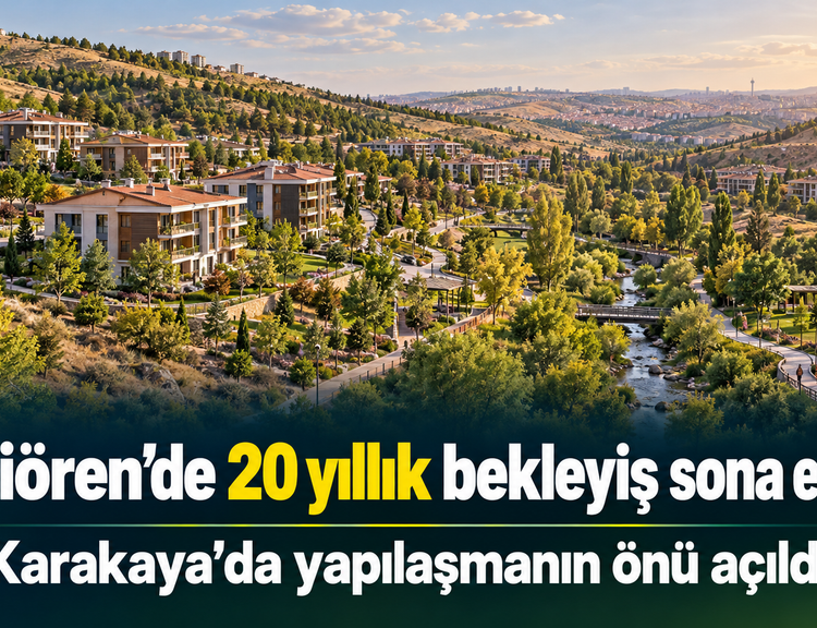 Keçiören’de 20 yıllık sorun çözüldü: Karakaya’da yeni dönem başlıyor!
