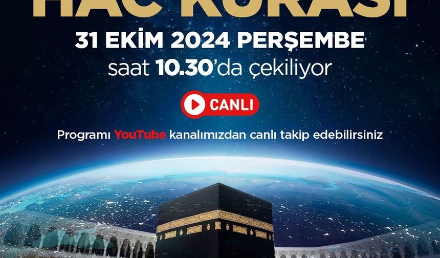 2025 Hac kurası bugün gerçekleşecek