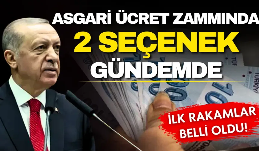 Asgari ücret zammı için iki seçenek gündemde: İlk rakamlar ortaya çıktı!