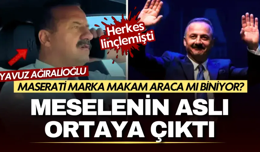 Herkes Linçlemişti: Yavuz Ağıralioğlu'nun Maserati Fotoğrafında Gerçek Ortaya Çıktı!