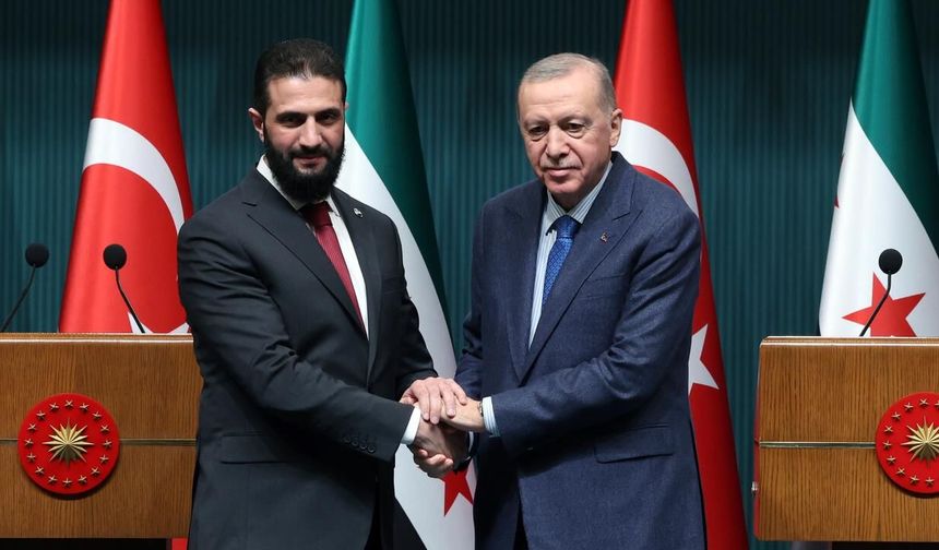 Şara'dan Türkiye mesajı: Erdoğan'ın Trump girişimleri tarihi kararda etkili oldu