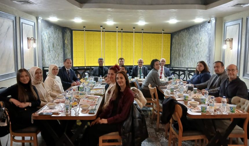 Ankara'nın önde gelen haber platformu Ankara Net Haber'den iftar buluşması
