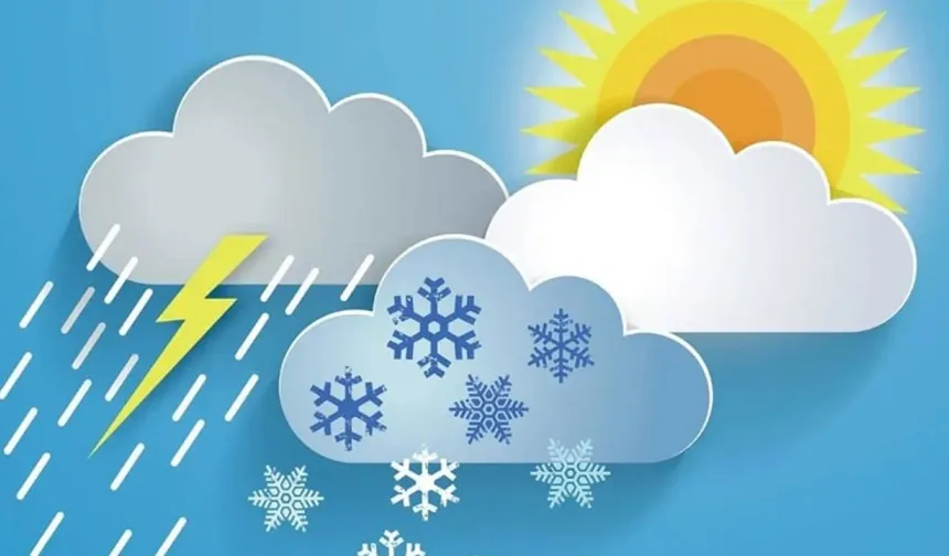 Meteoroloji’den 12 il için uyarı: Fırtına, kar ve sağanak geliyor